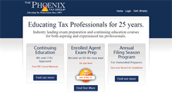Desktop Screenshot of phoenixtax.com